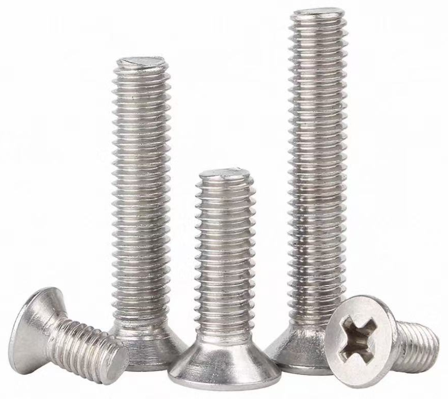 Stainless Steel Countersunk Phillips Machine Screw